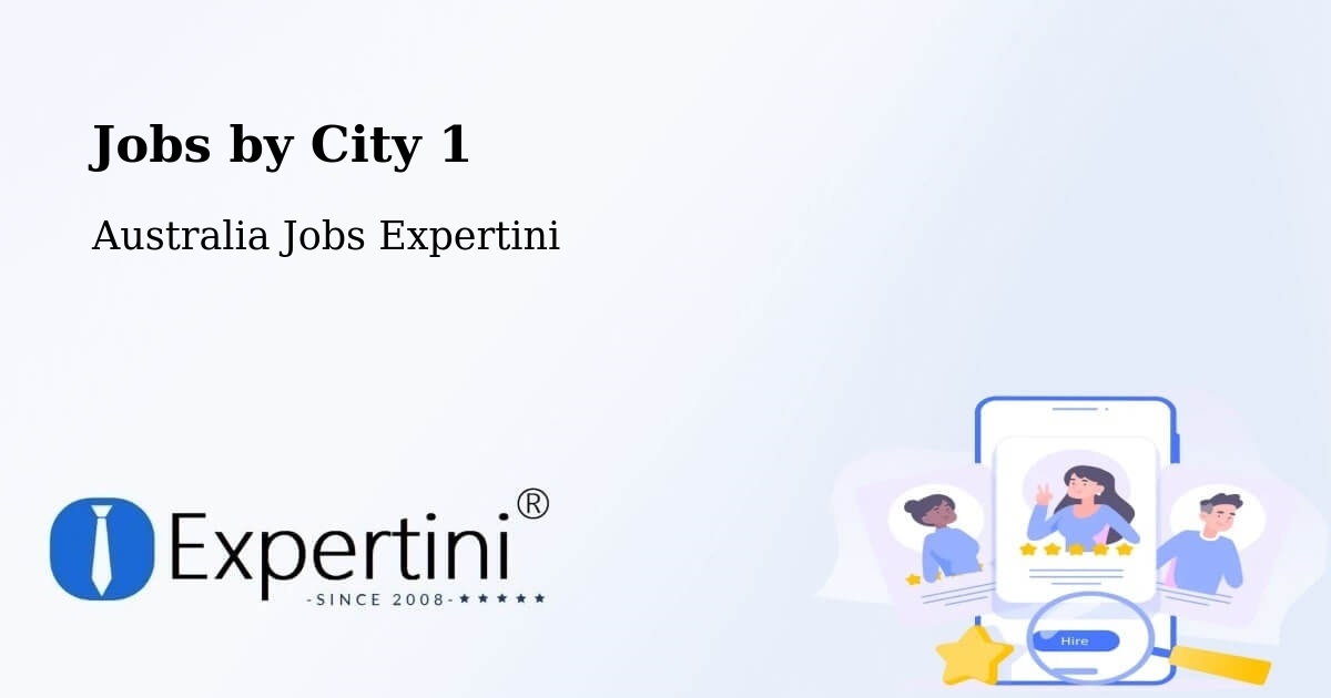 City Jobs in Australia - Expertini