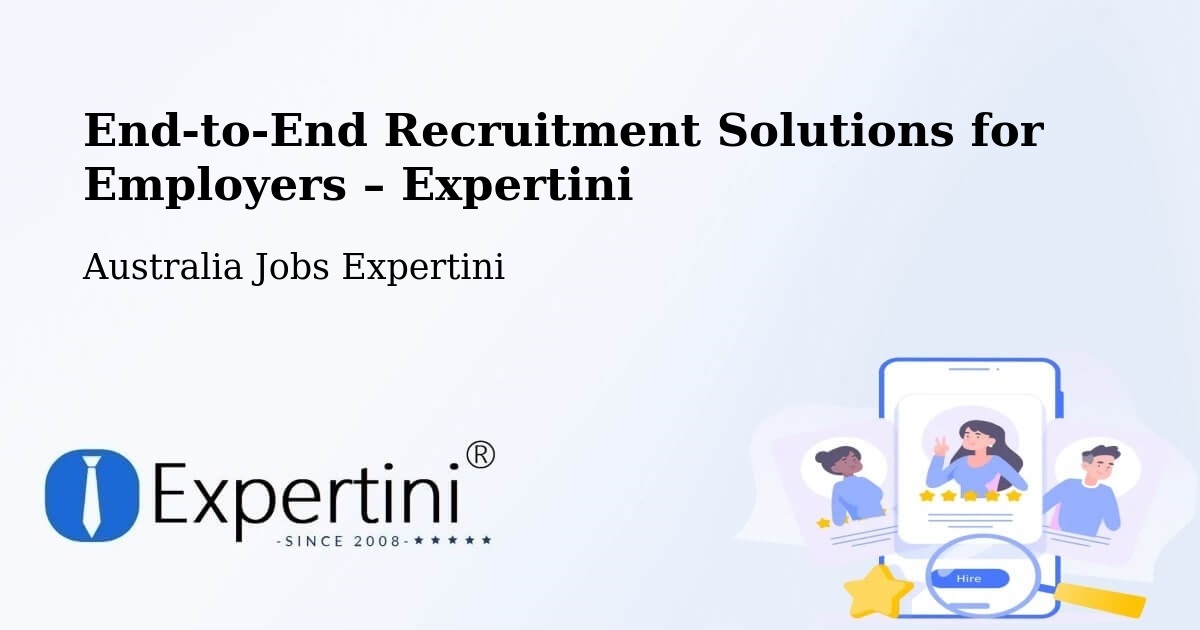 Recruitment Solutions for Employers – Barton - Barton, Australia Jobs Expertini